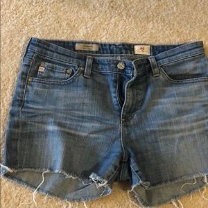 AG Jean shorts, size 28